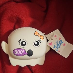 Justice Ghost Coin Pouch NWT